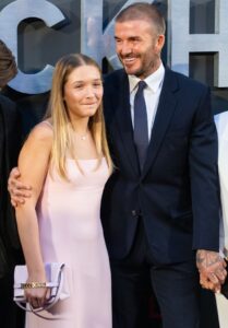 According to David Beckham, he still gives his 16-year-old daughter daily baths, kisses, and even..See more👇