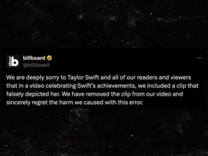 Billboard Issues an Apology to Taylor Swift for Displaying Her Nude Wax Figure